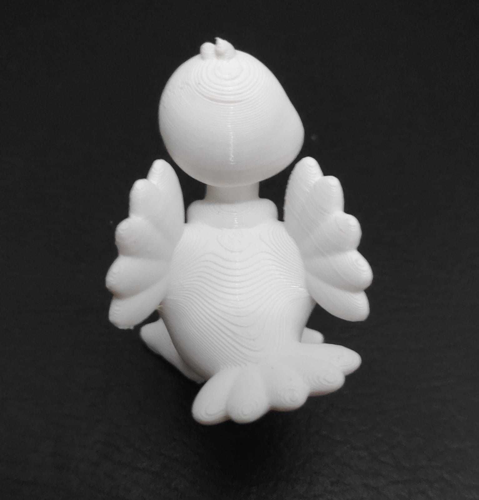 Dancing Ostrich 3D print model_13