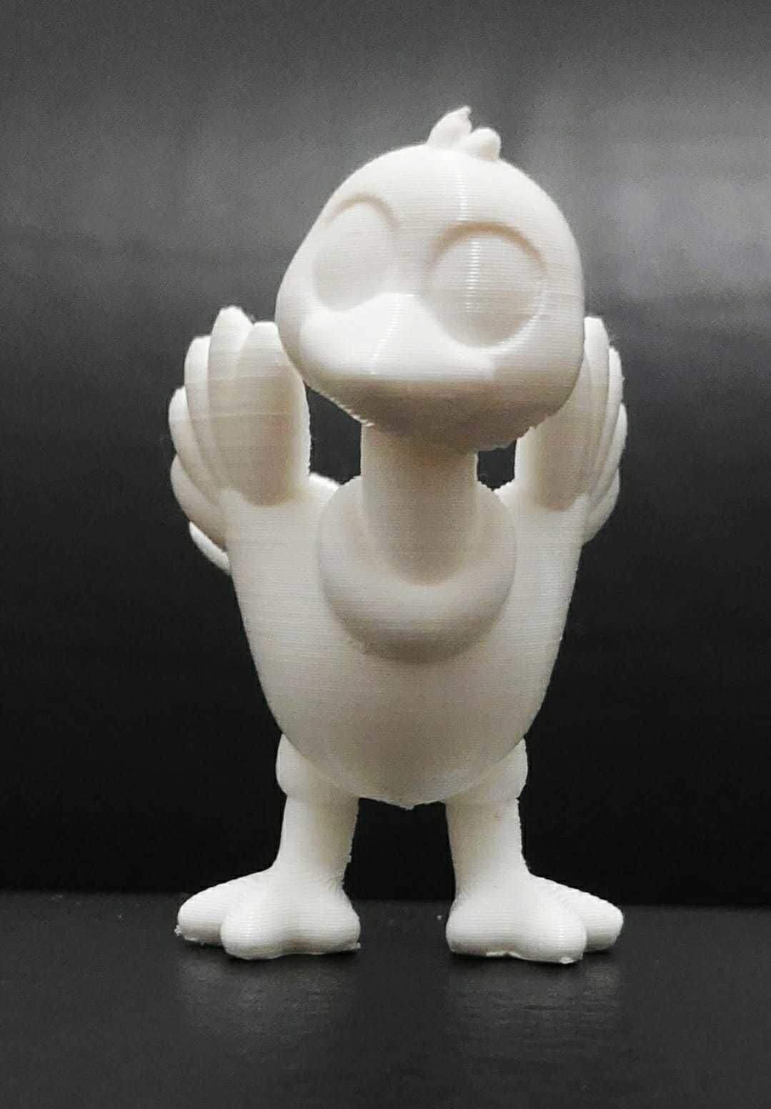 Dancing Ostrich 3D print model_5