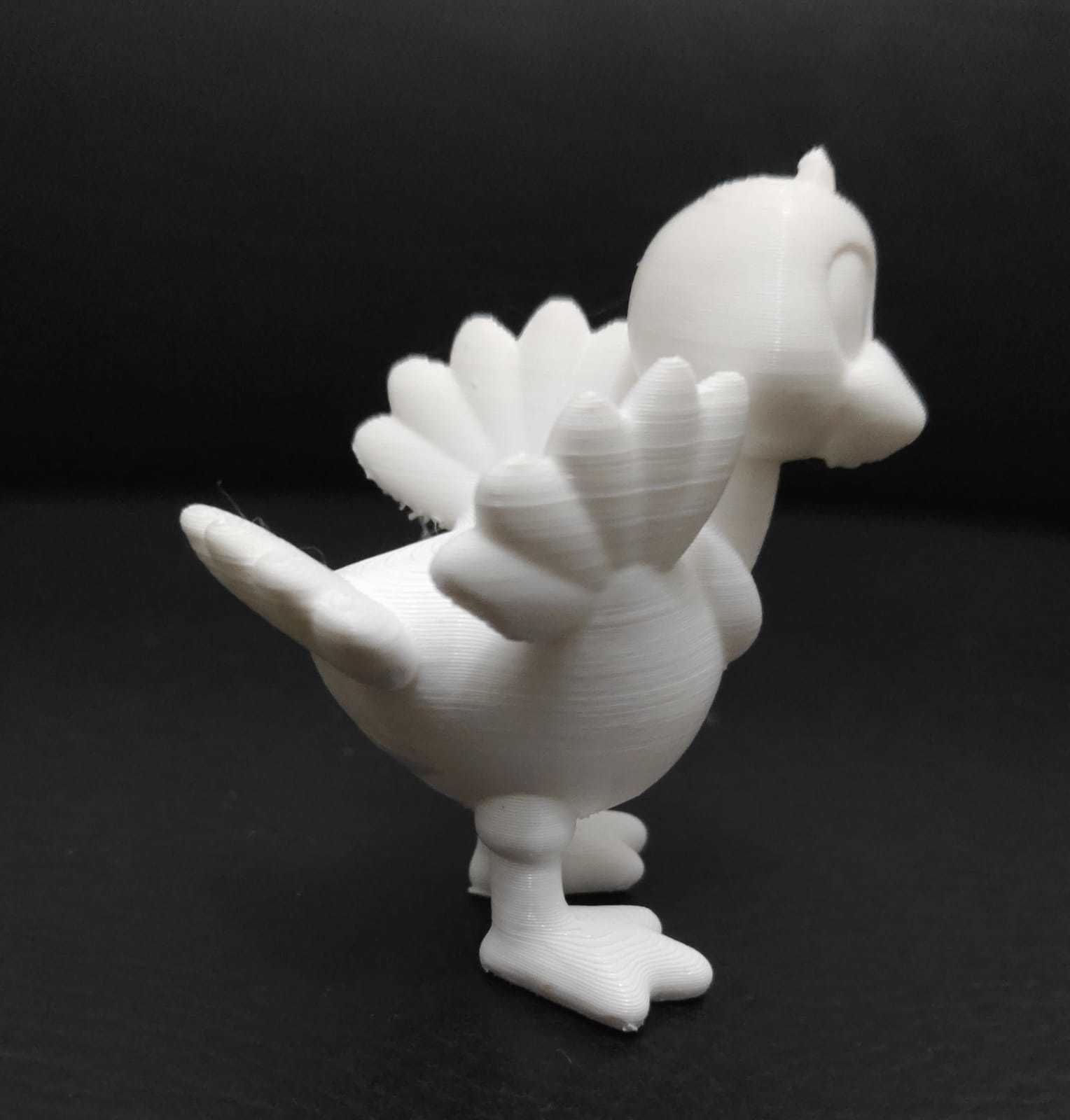 Dancing Ostrich 3D print model_7