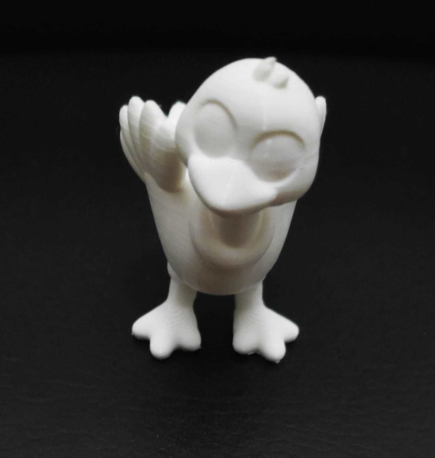 Dancing Ostrich 3D print model_10