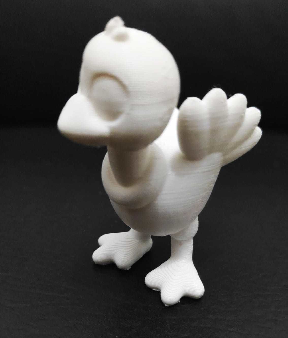 Dancing Ostrich 3D print model_6
