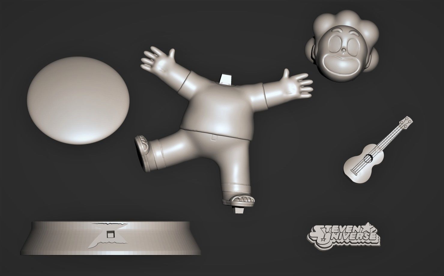 Steven - Steven Universe 3D print model_2