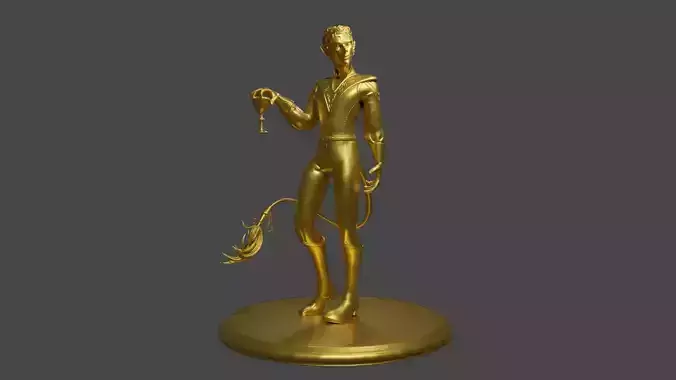 Cardan Greenbriar Printable statue  3D print model