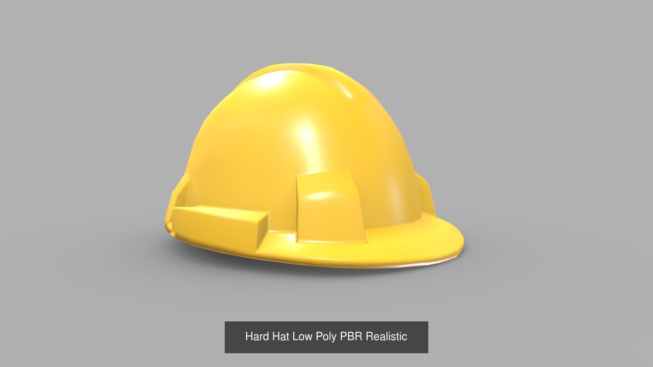 10 Hats and Helmets Low Poly PBR Realistic Collection _6