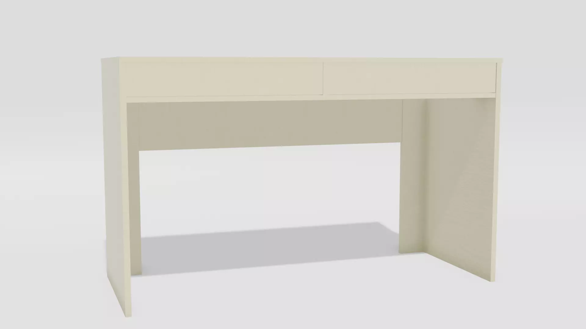 Escritorio sencillo 3D model