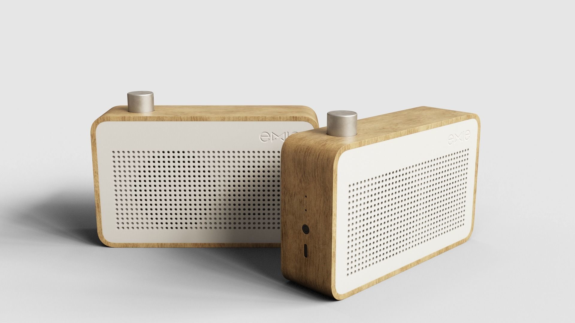 Emier Radio 3D model_2