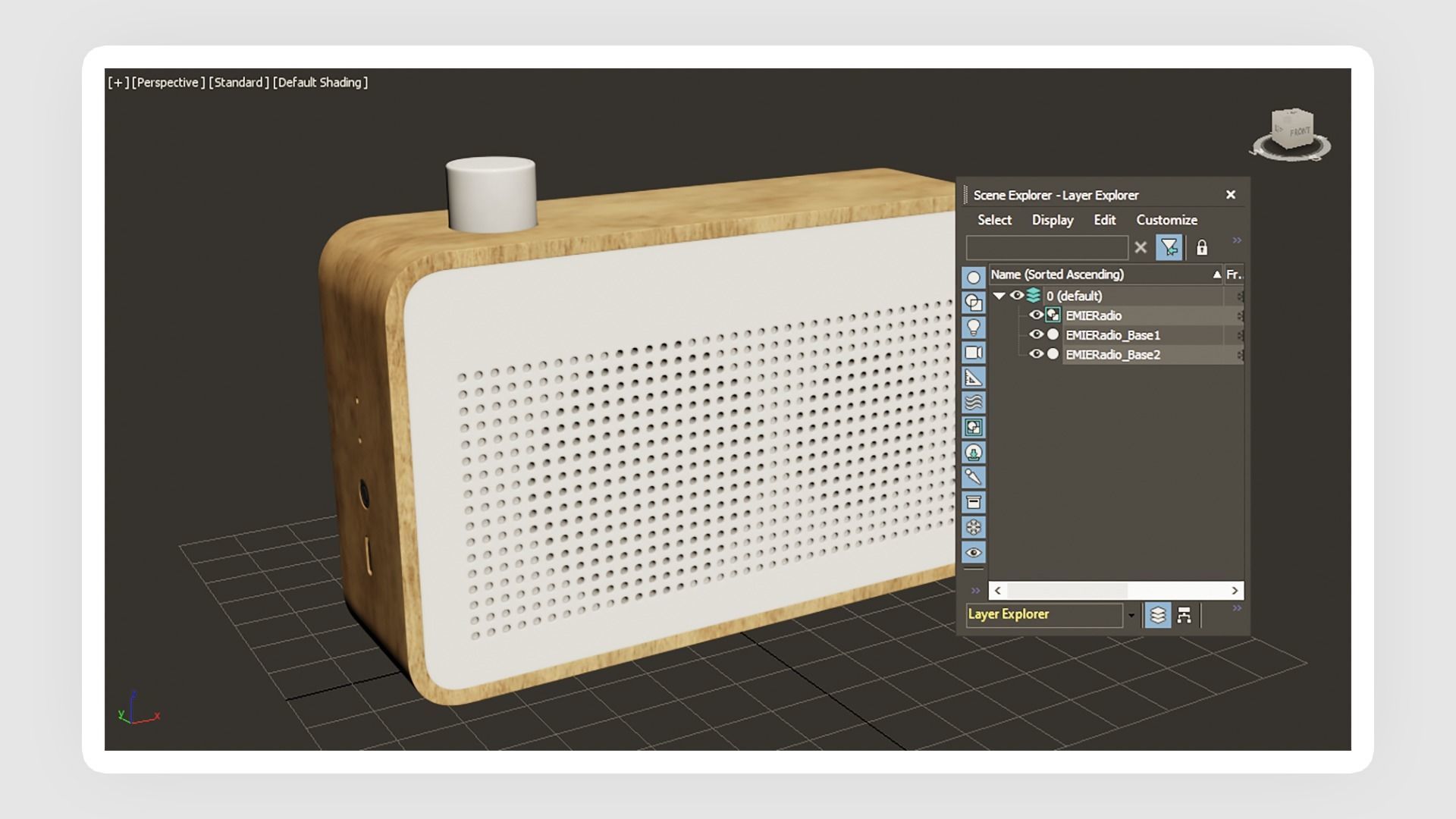 Emier Radio 3D model_5