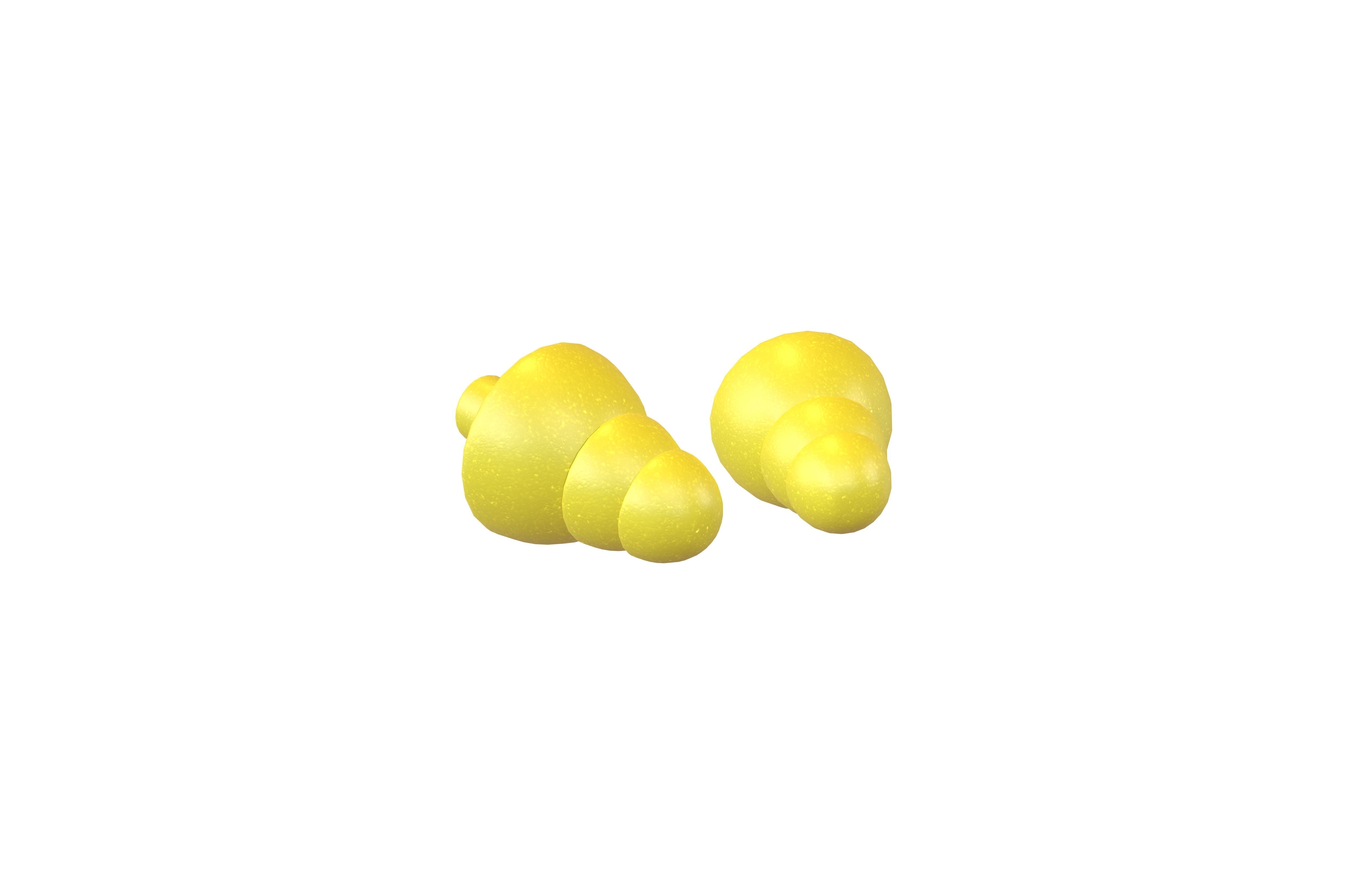 Earplugs v1 003 Low-poly 3D model_2