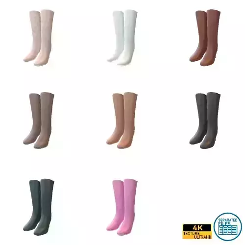 Knee Boots Pack Vol 1