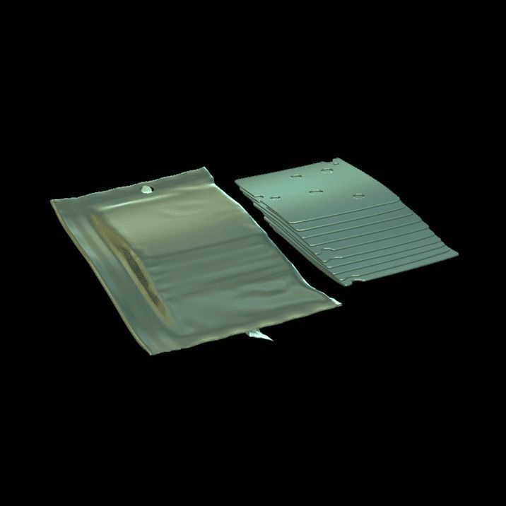 Sliced Cheese HFFS 3D model_7