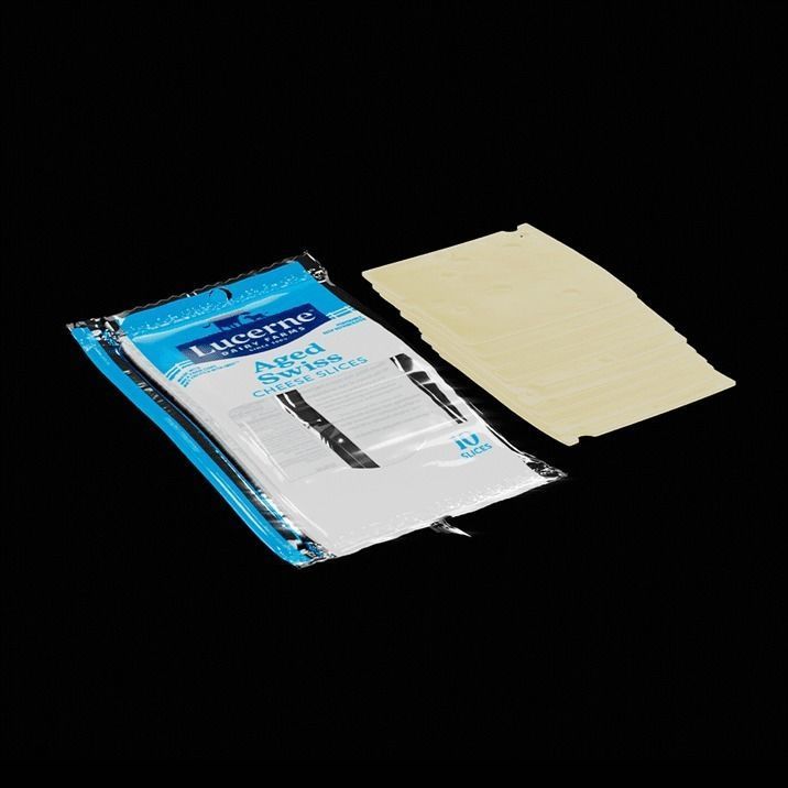 Sliced Cheese HFFS 3D model_6