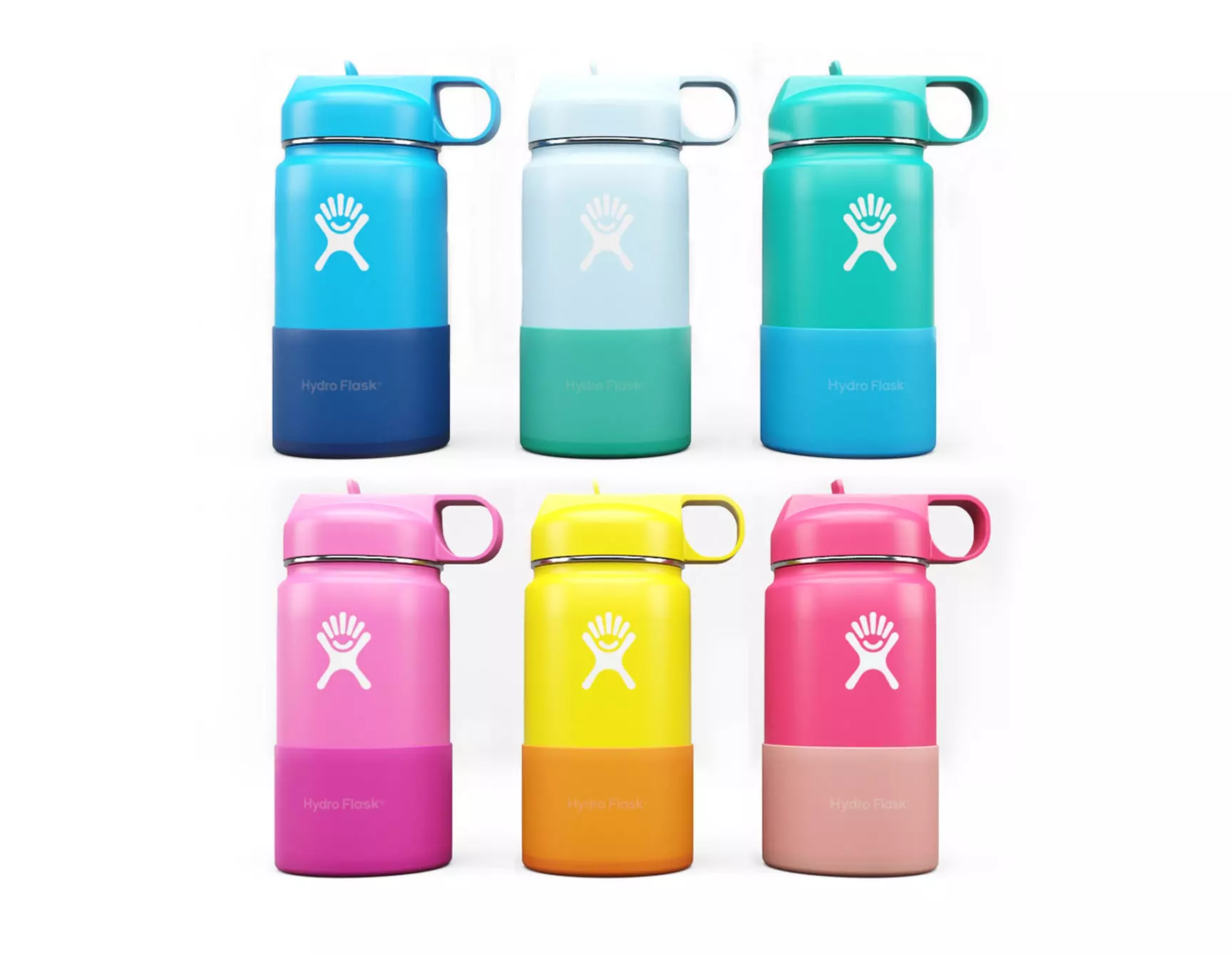 Hydro Flask Kids Flask Wide Mouth 12oz 3D model_0