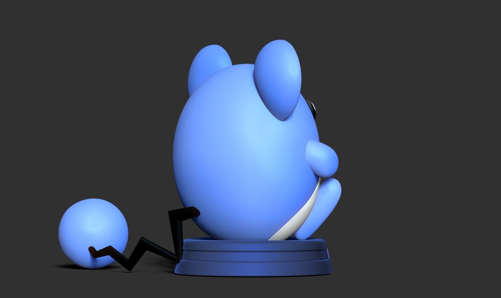 Marill - Pokemon Fanart 3D print model_6