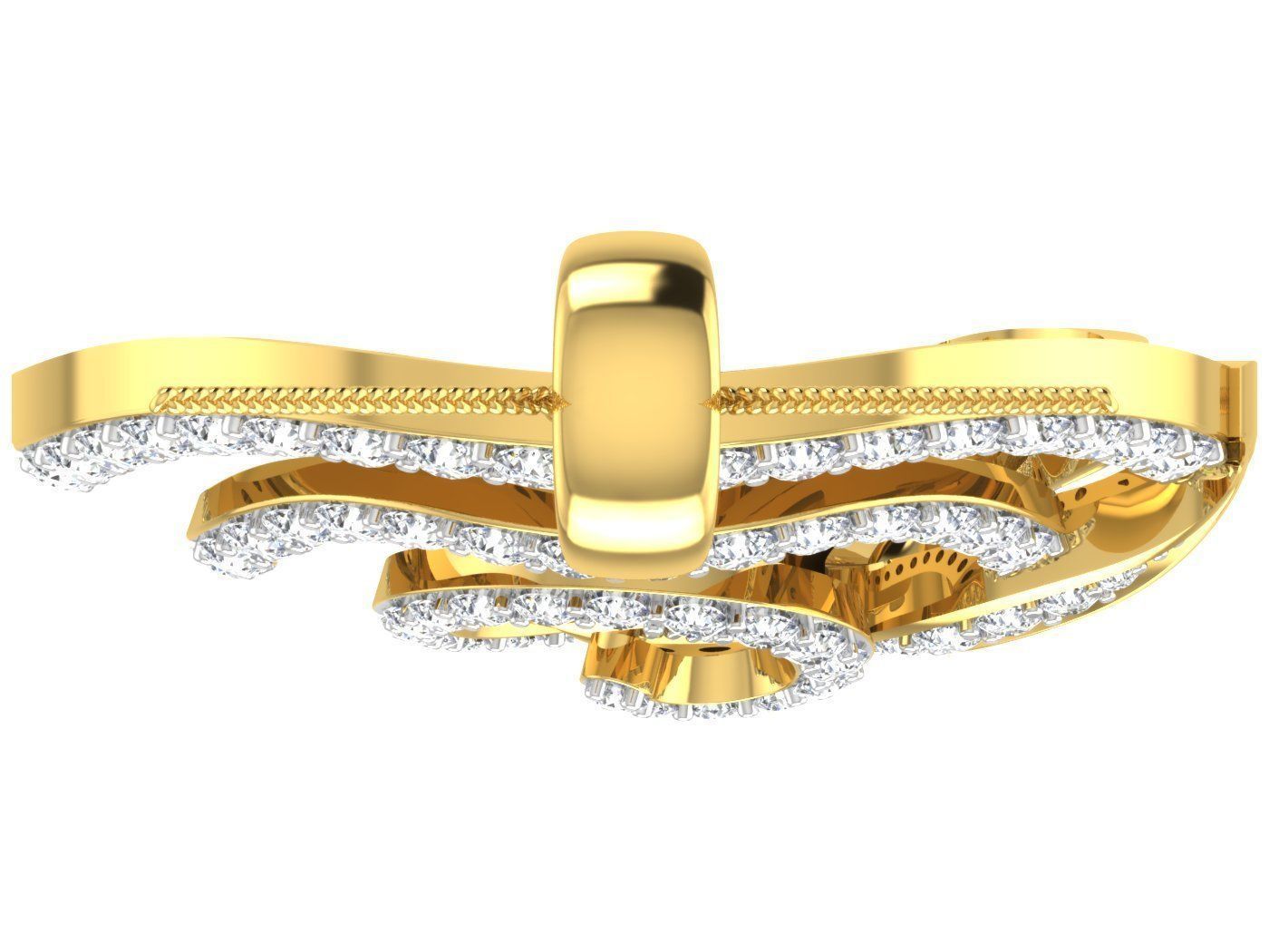 Pendant Earring Set 3dm STL OBJ FBX Render Details 3D print model_9