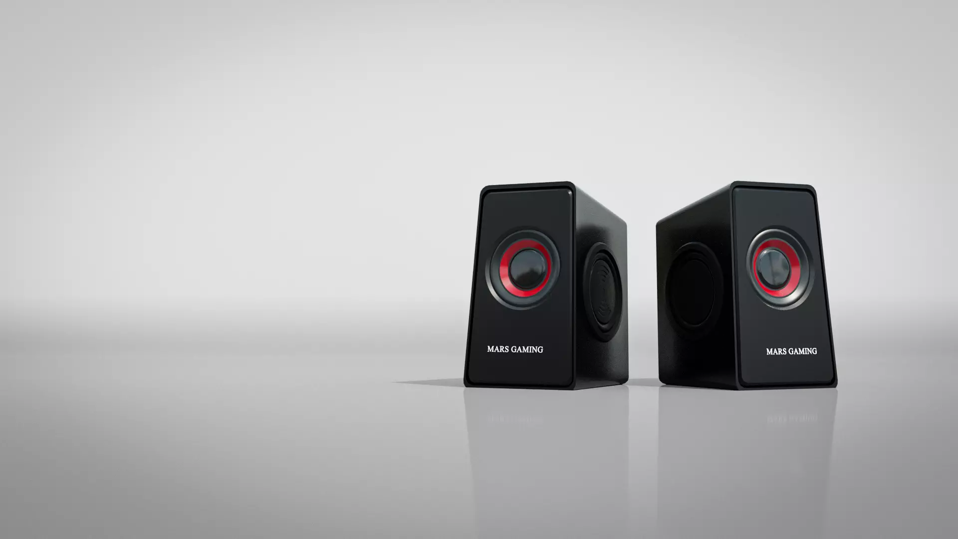 High quality audio speakers Free low-poly 3D model