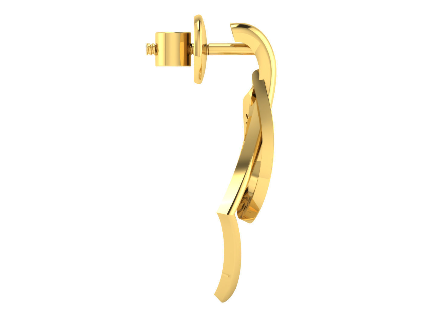 Pendant Earring Set 3dm STL OBJ FBX Render Details 3D print model_6