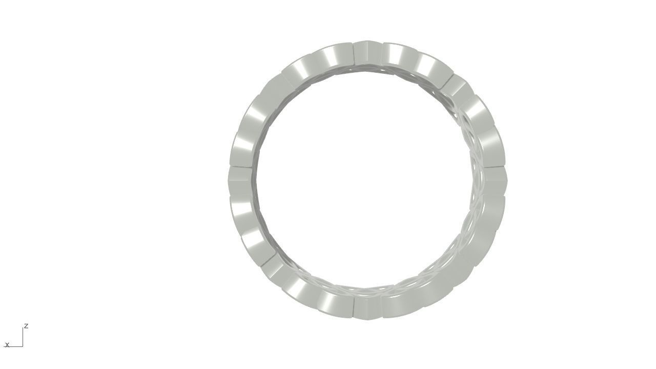 love celtic ring  3D print model_3