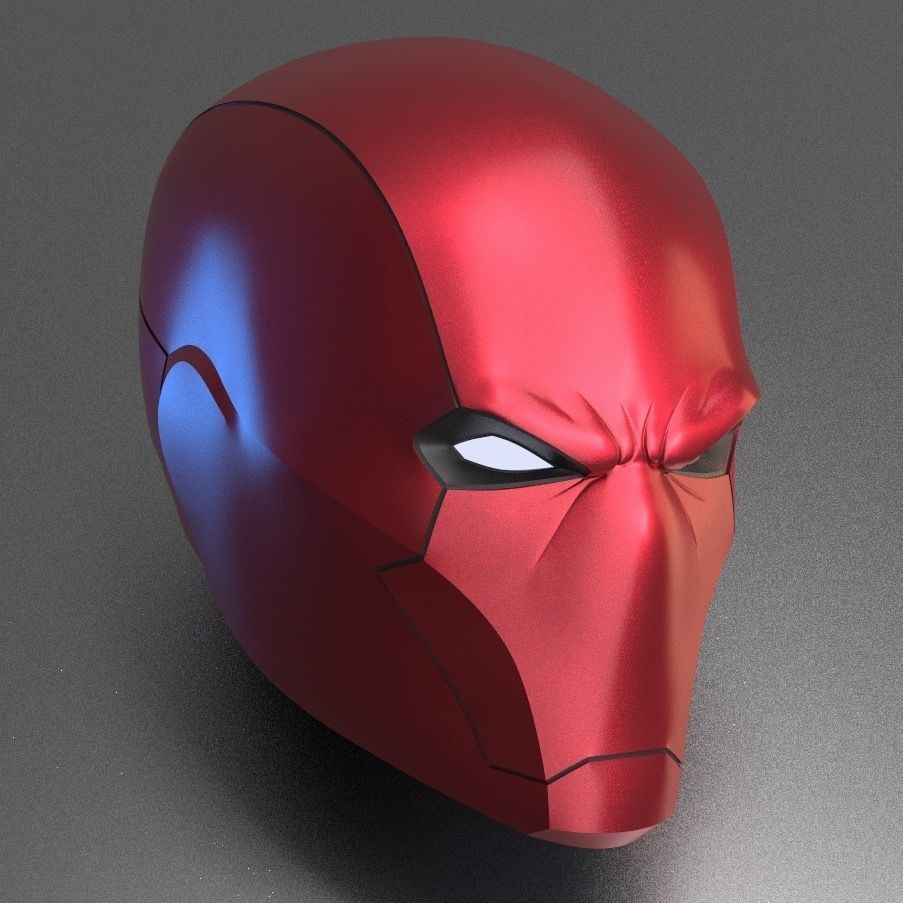 Outlaw Helmet 3D print model_3