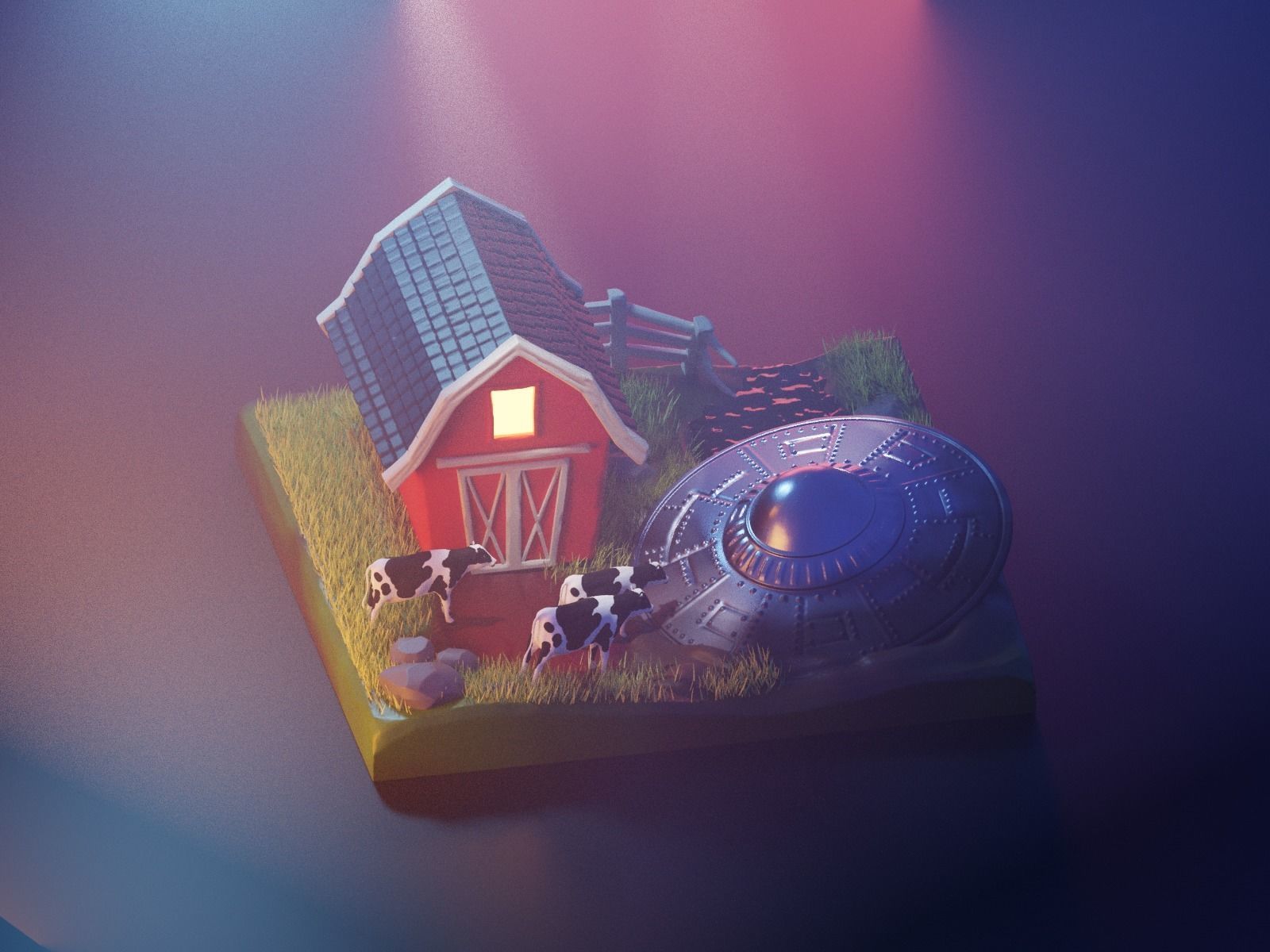 Cartoon All Terrain Scout Transport 3D model_22