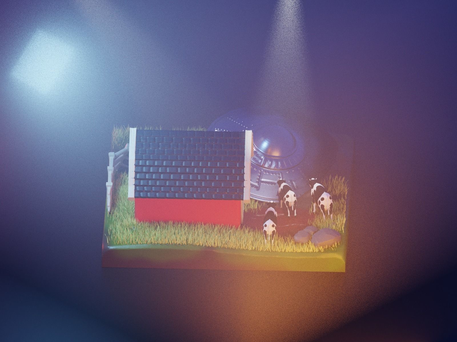 Cartoon All Terrain Scout Transport 3D model_30