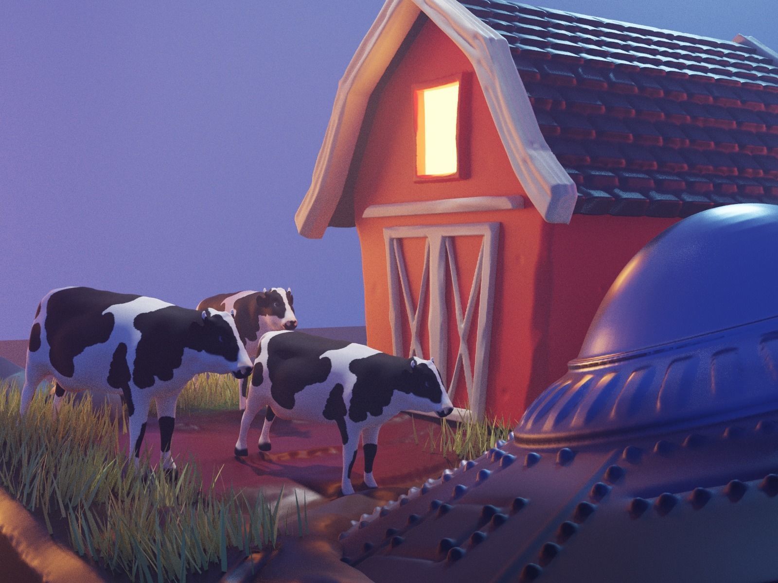 Cartoon All Terrain Scout Transport 3D model_6