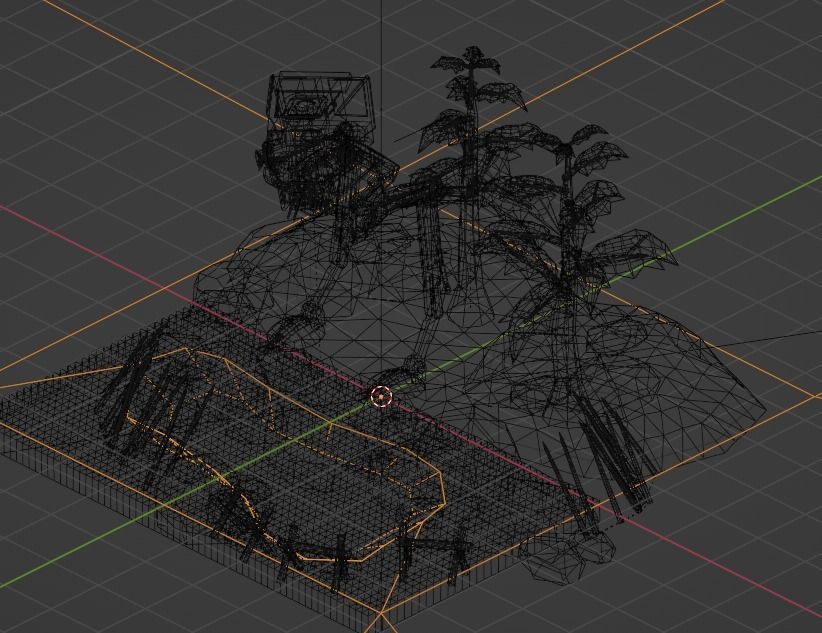 Cartoon All Terrain Scout Transport 3D model_60