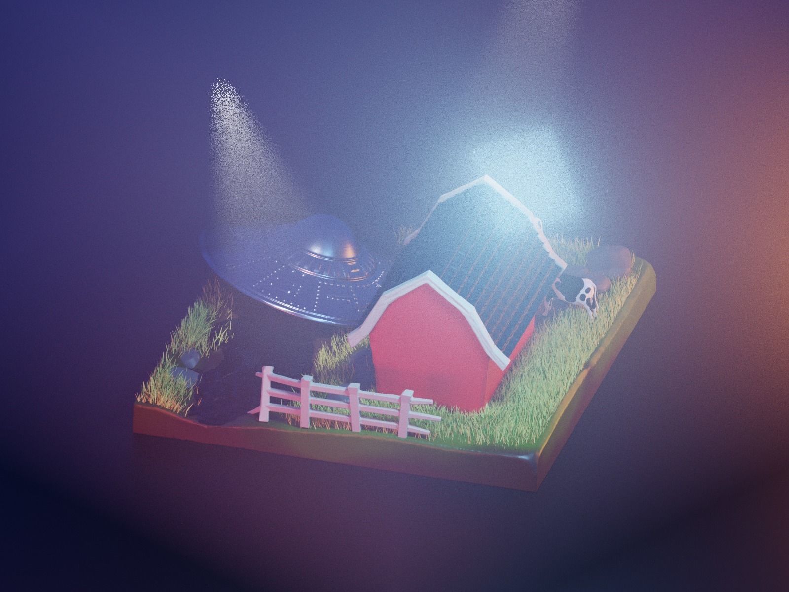 Cartoon All Terrain Scout Transport 3D model_38