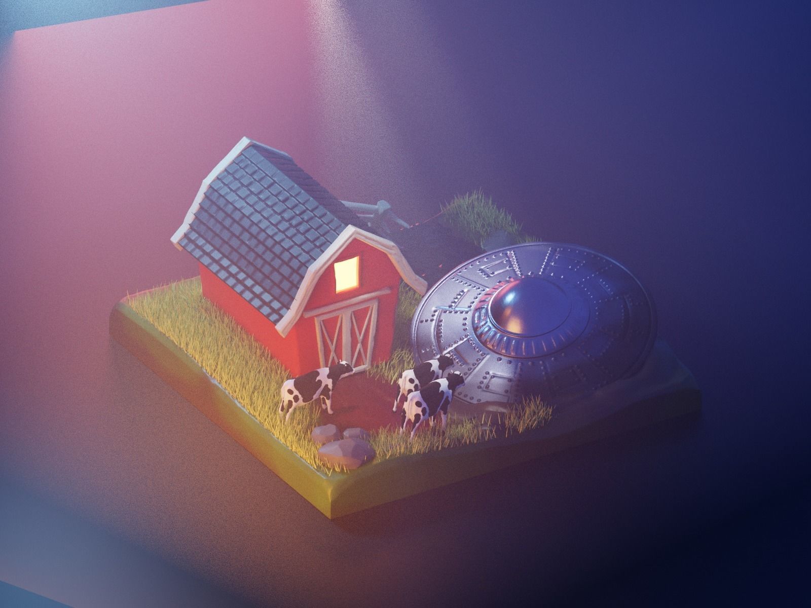 Cartoon All Terrain Scout Transport 3D model_24