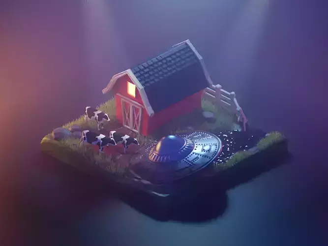 Cartoon All Terrain Scout Transport 