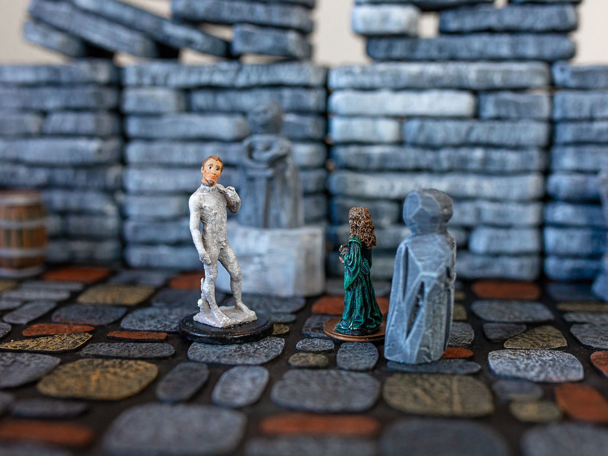 Funny Magnetic Condition Markers for DnD figures 3D print model_5