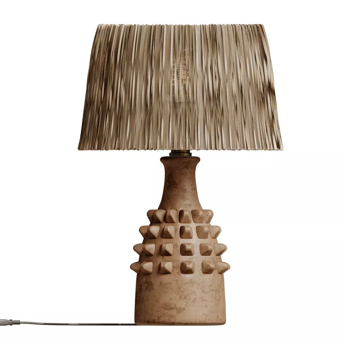 Unique Lamps Boho Table Lamps 3D model_0