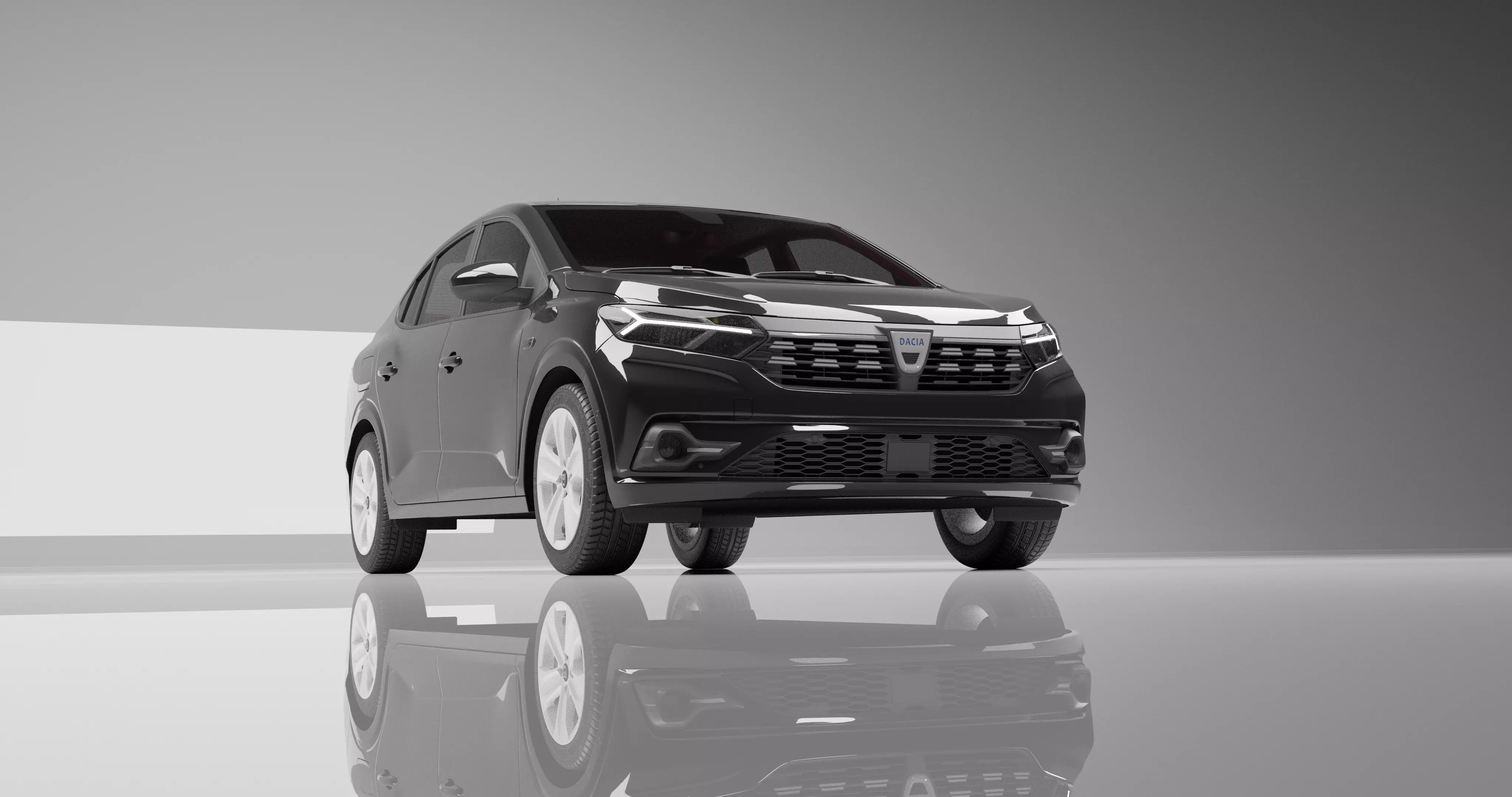 Dacia Logan 2021 Car 3D model