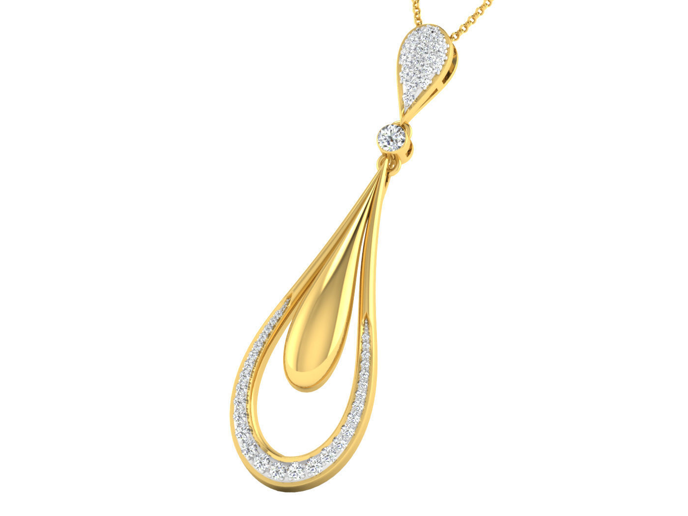 Earring Pendant Set 3dm STL OBJ FBX Render Details 3D print model_3