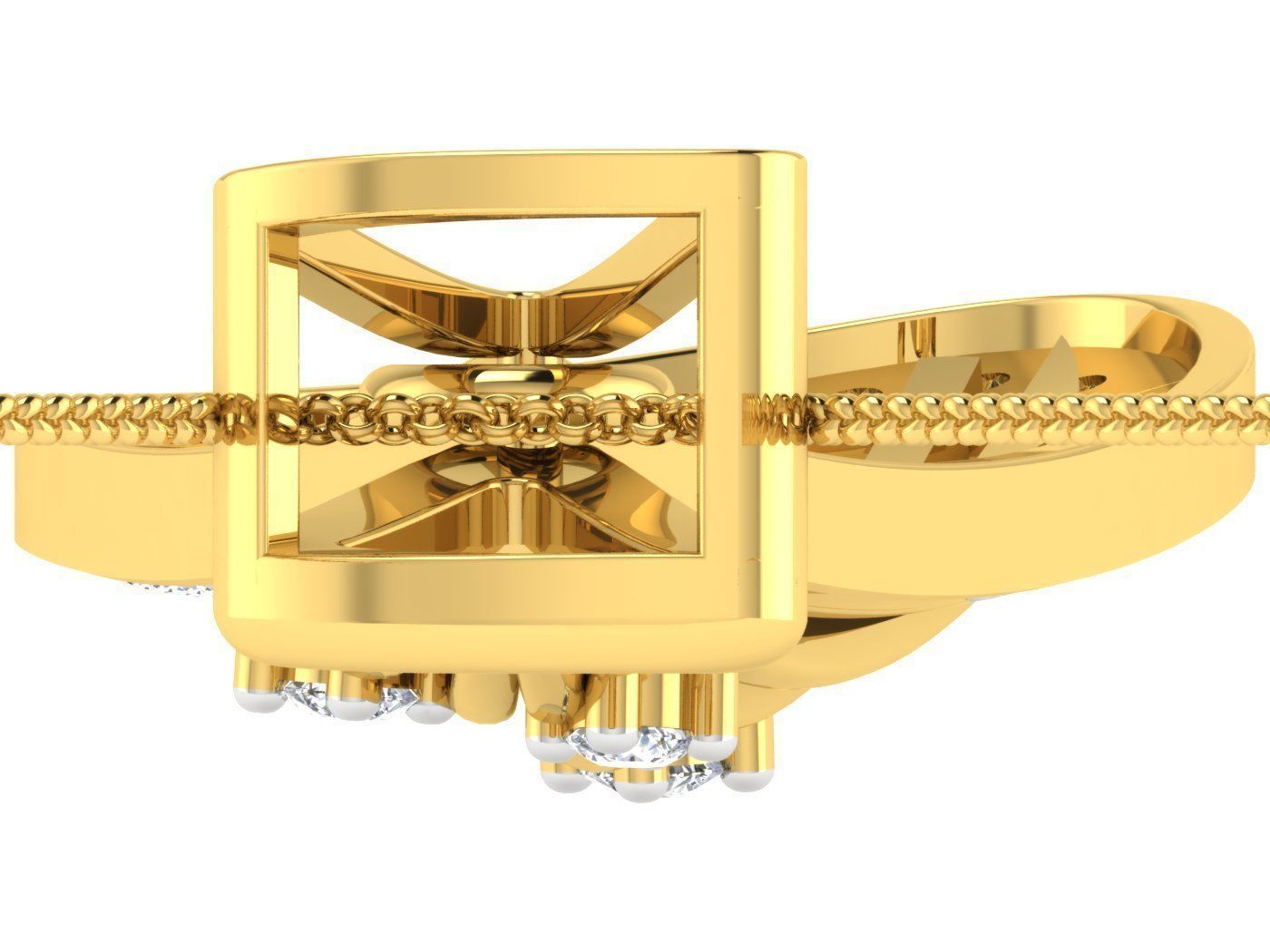 Earring Pendant Set 3dm STL OBJ FBX Render Details 3D print model_8