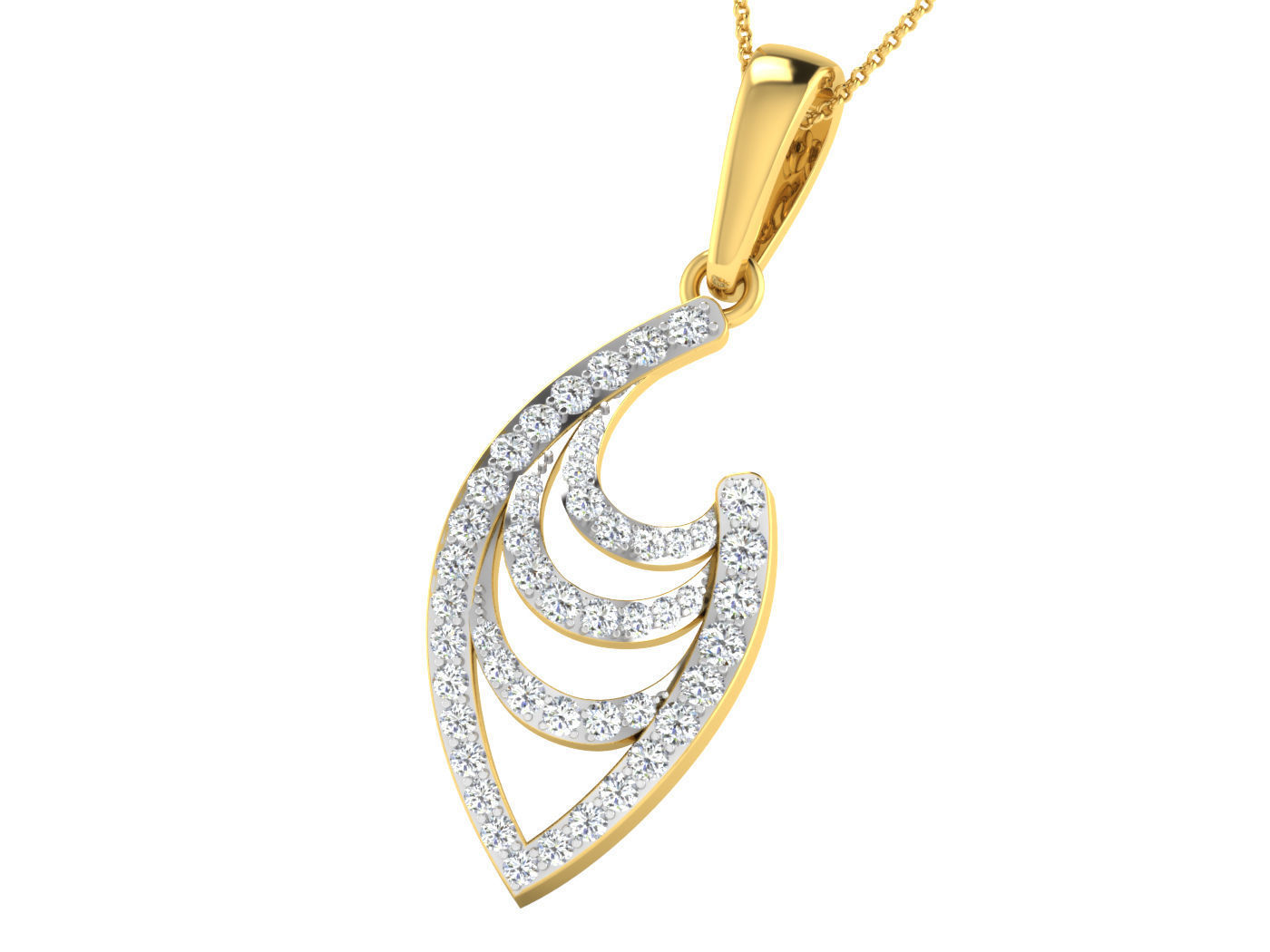 Earring Pendant Set 3dm STL OBJ FBX Render Details 3D print model_3