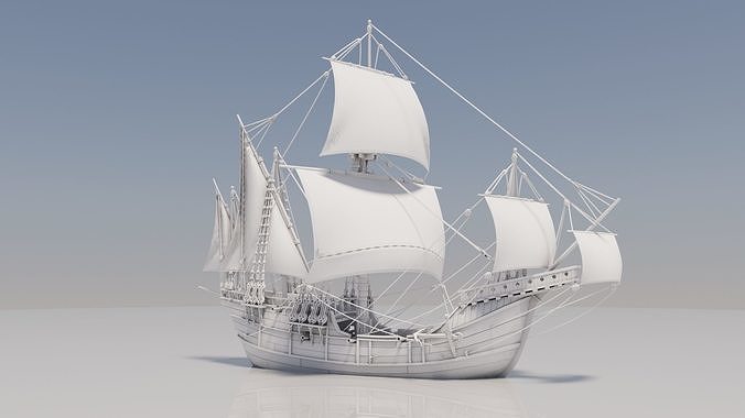 Carvell 3D Kitbash Model  3D model