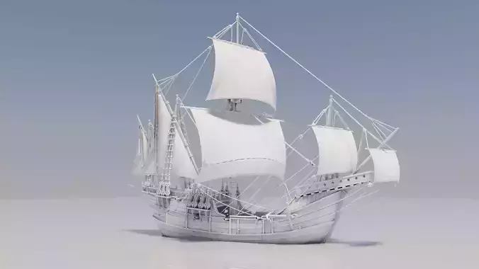 Carvell 3D Kitbash Model  3D model