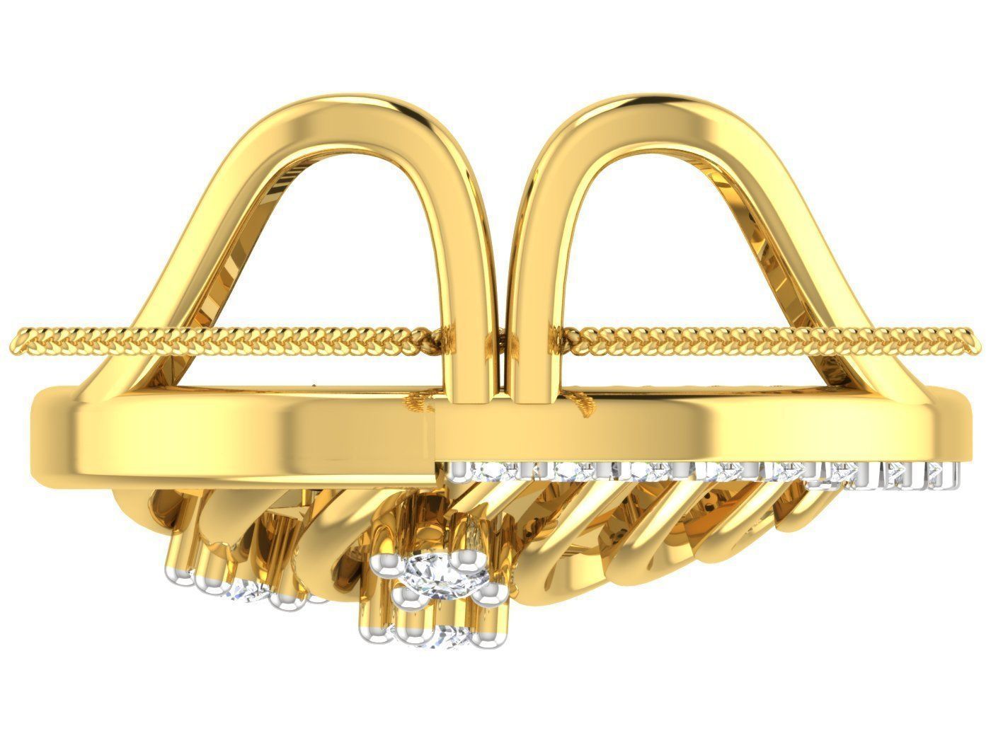 Earring Pendant Set 3dm STL OBJ FBX Render Details 3D print model_13