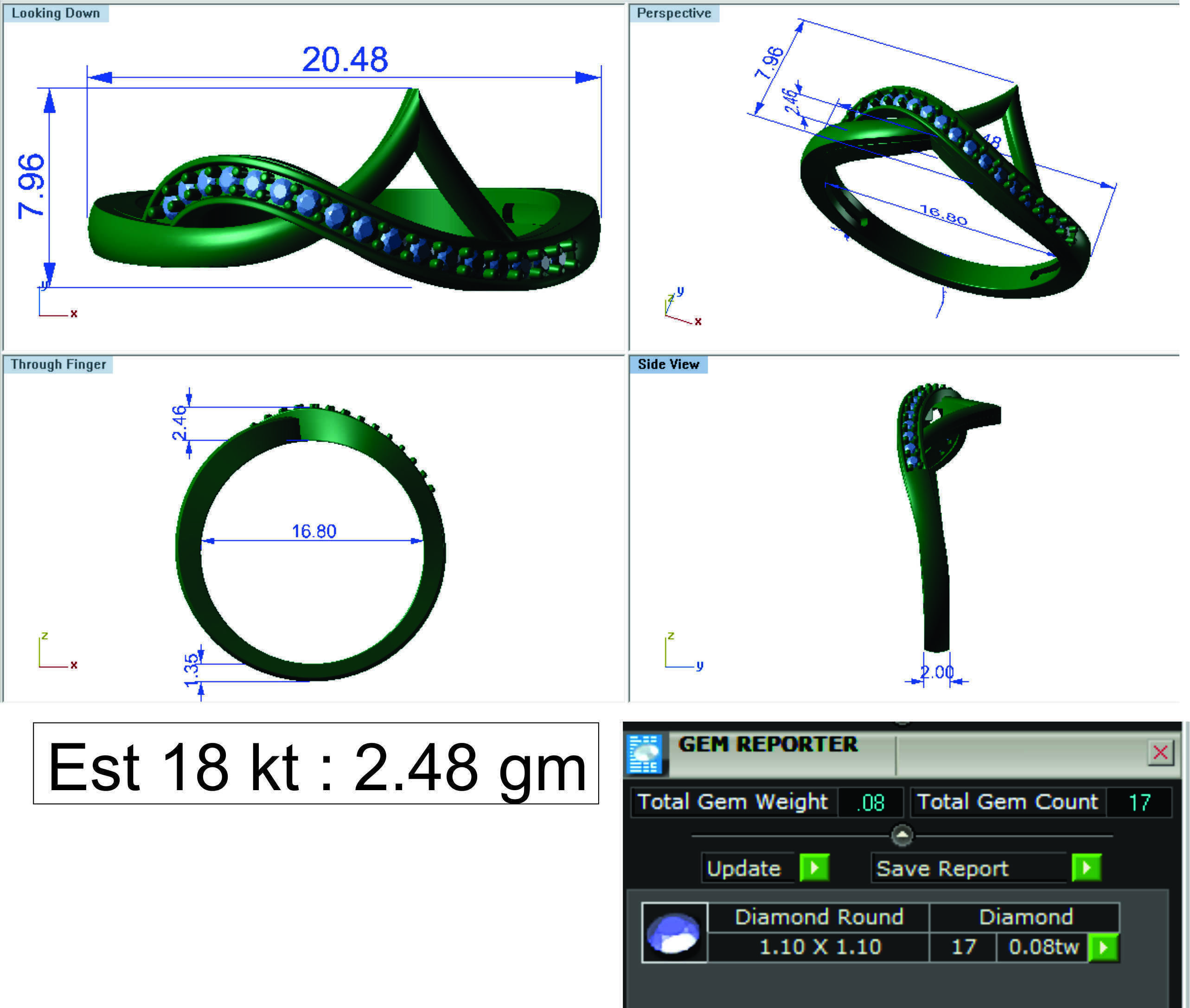 Ring - 8435 3D print model_4
