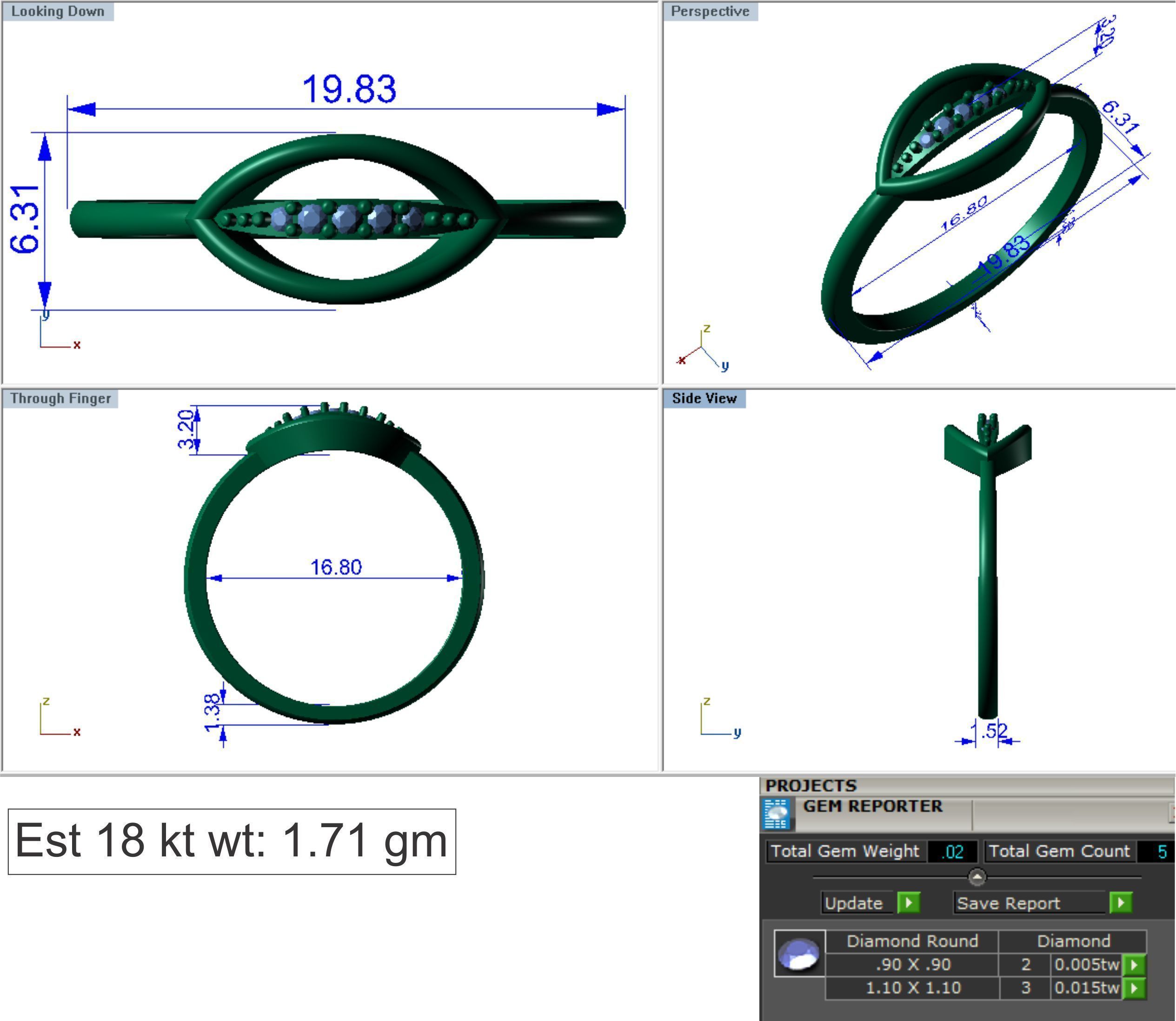 Ring - 8410 3D print model_4