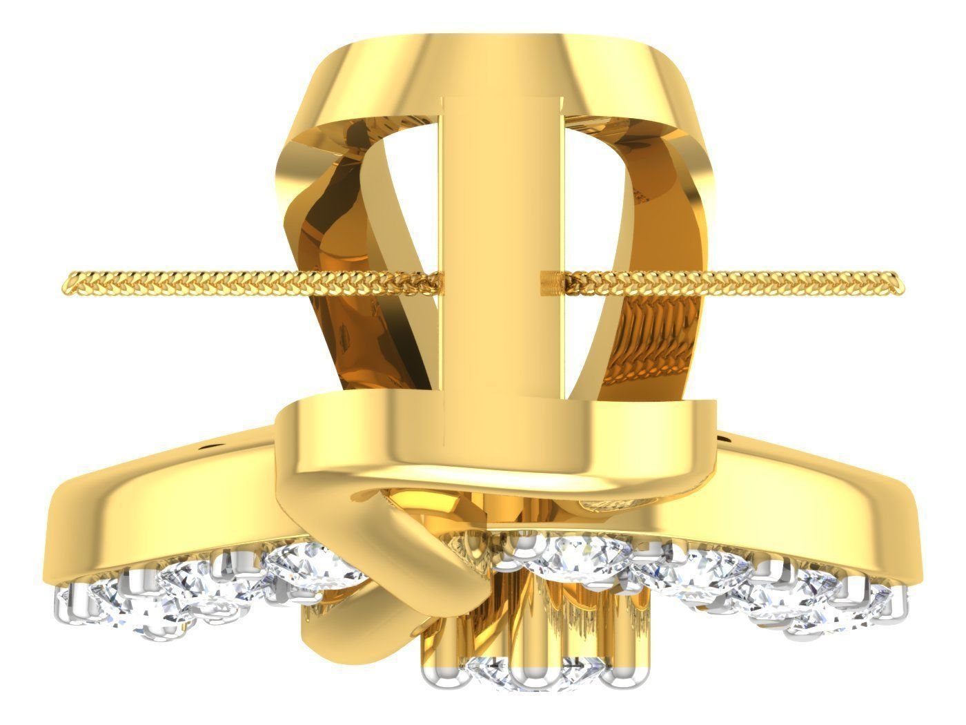 Earring Pendant Set 3dm STL OBJ FBX Render Details 3D print model_13