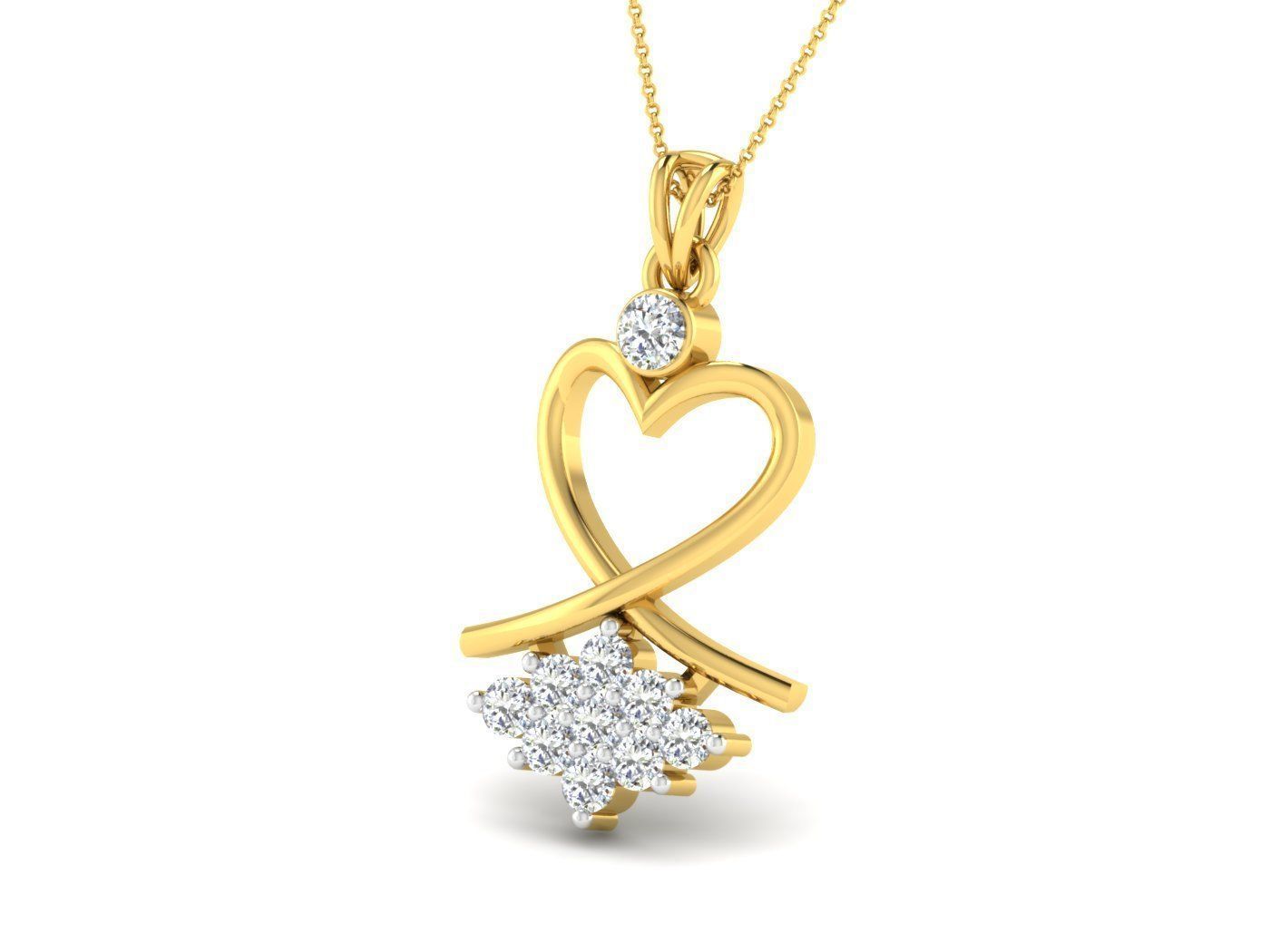 Earring Pendant Set 3dm STL OBJ FBX Render Details 3D print model_3