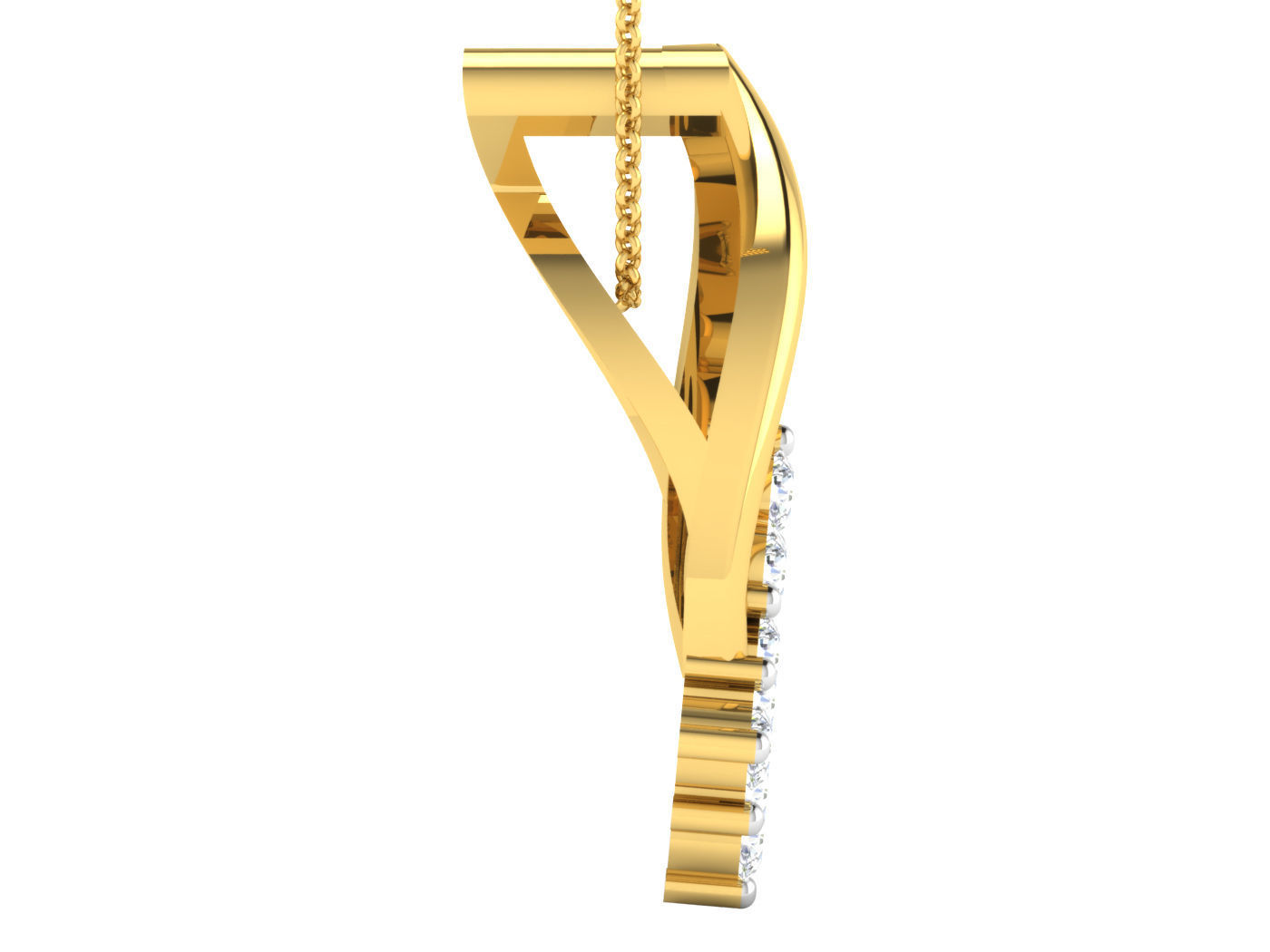 Earring Pendant Set 3dm STL OBJ FBX Render Details 3D print model_11