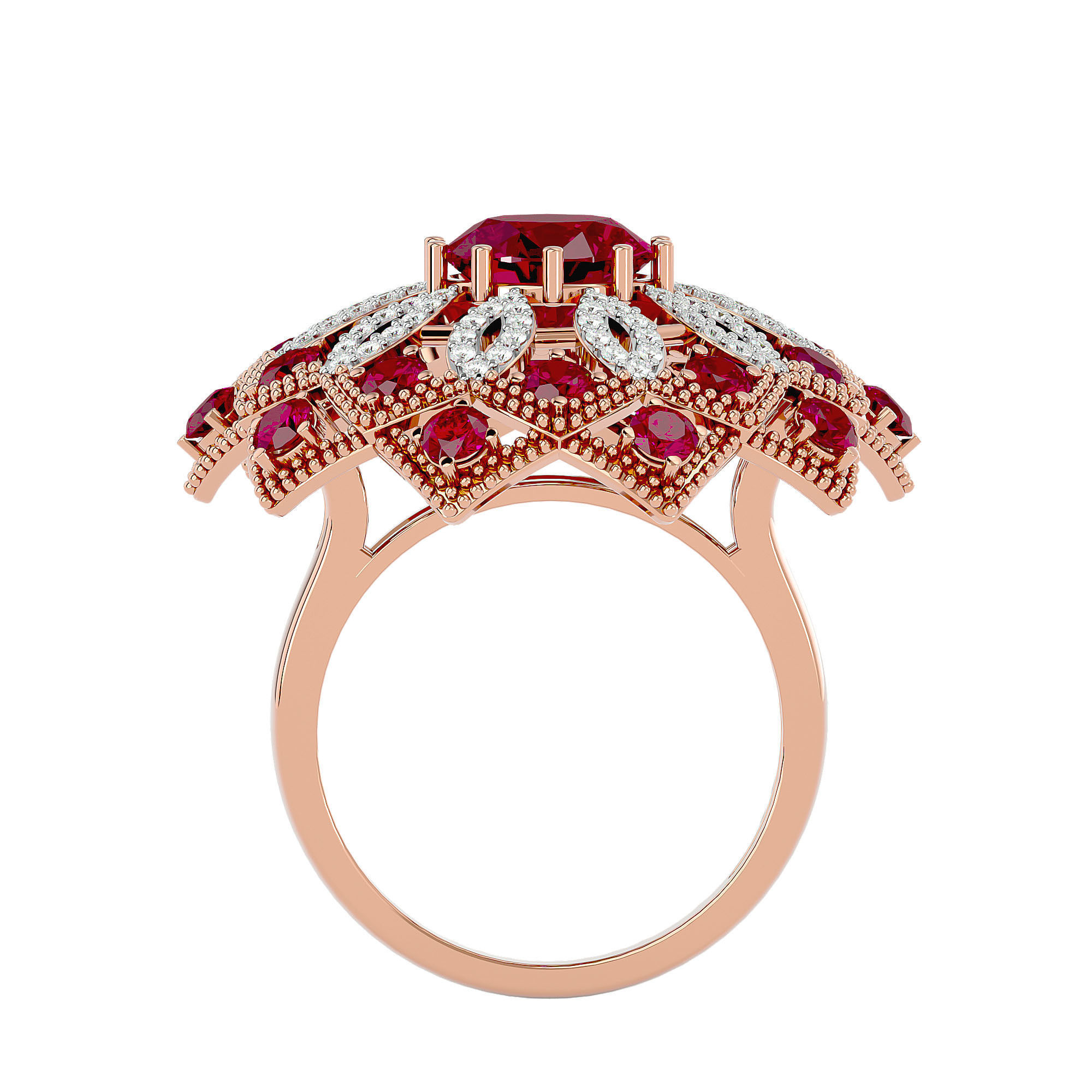 Cocktail Ring - 01 3D print model_6