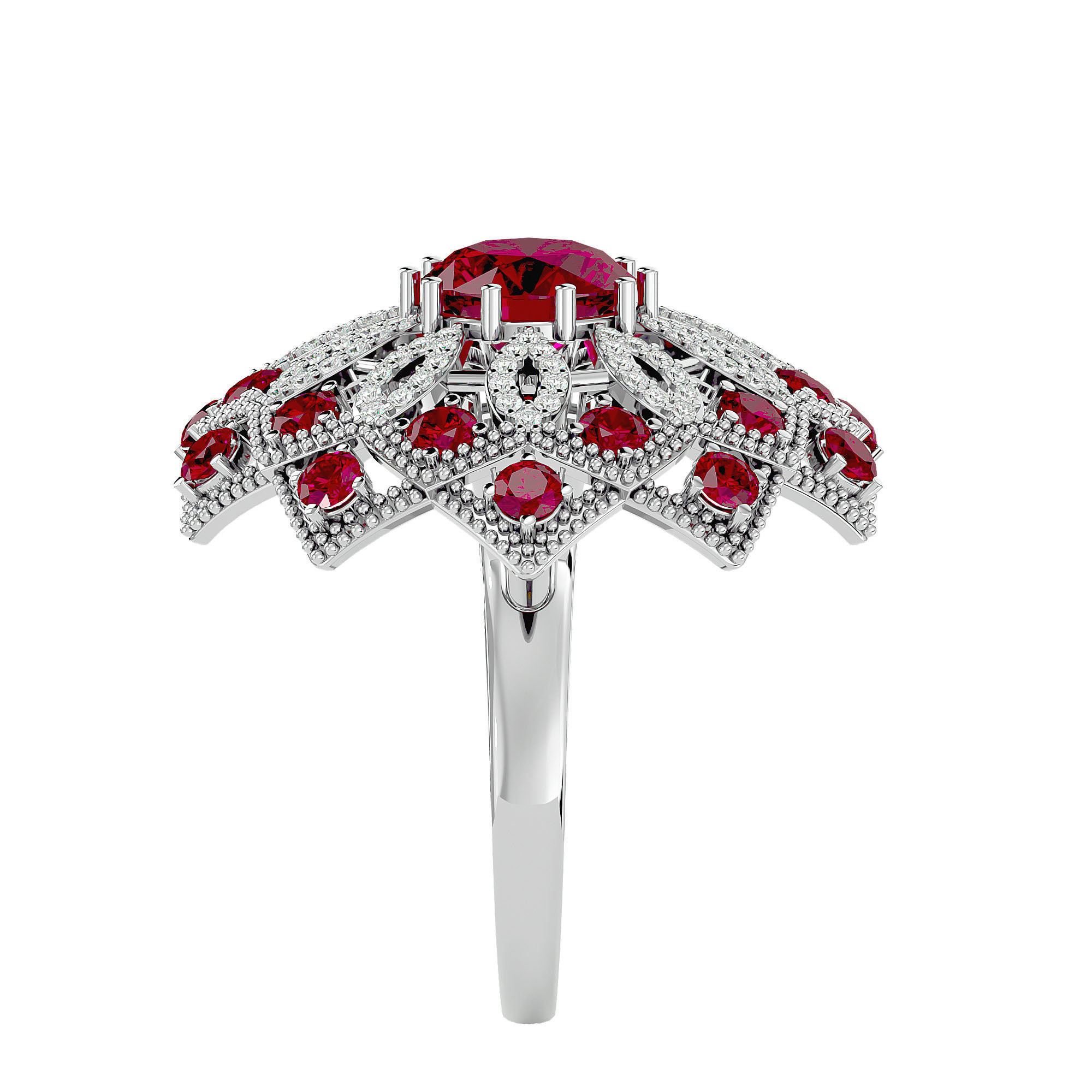 Cocktail Ring - 01 3D print model_9