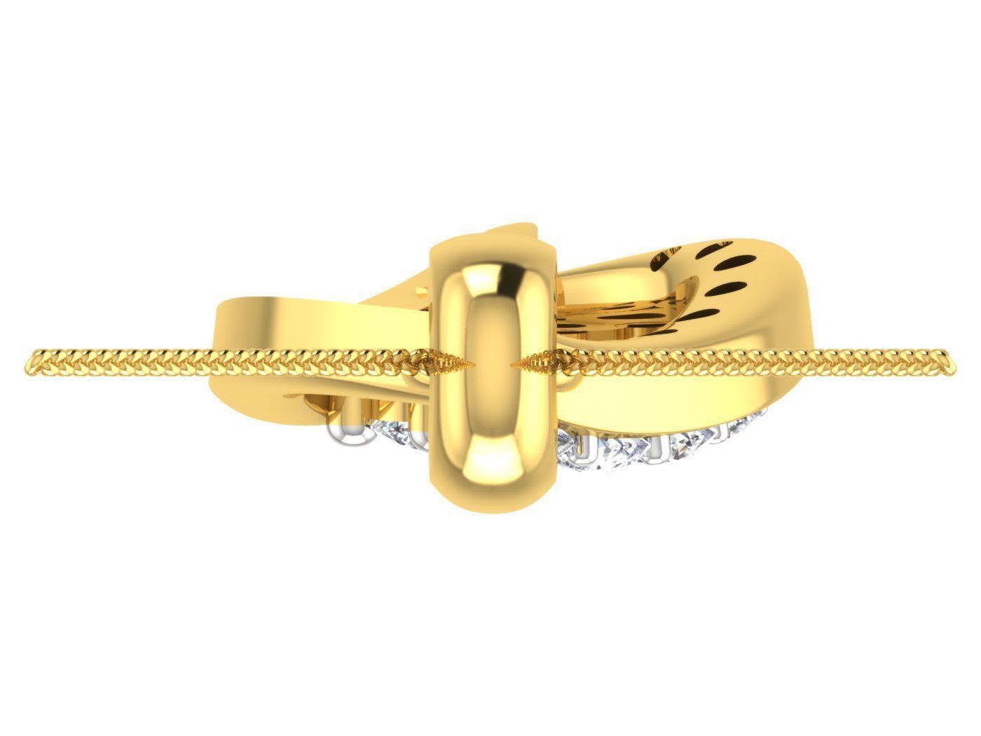 Earring Pendant Set 3dm STL OBJ FBX Render Details 3D print model_12