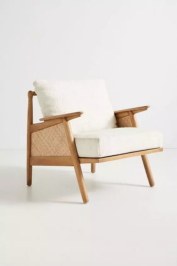 Rattan Cane Chair 3D model