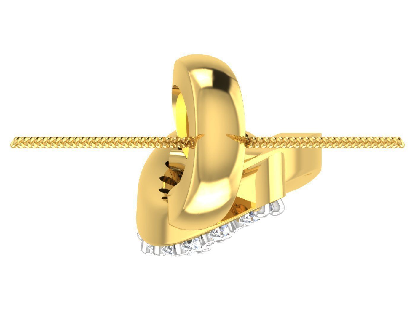 Earring Pendant Set 3dm STL OBJ FBX Render Details 3D print model_13