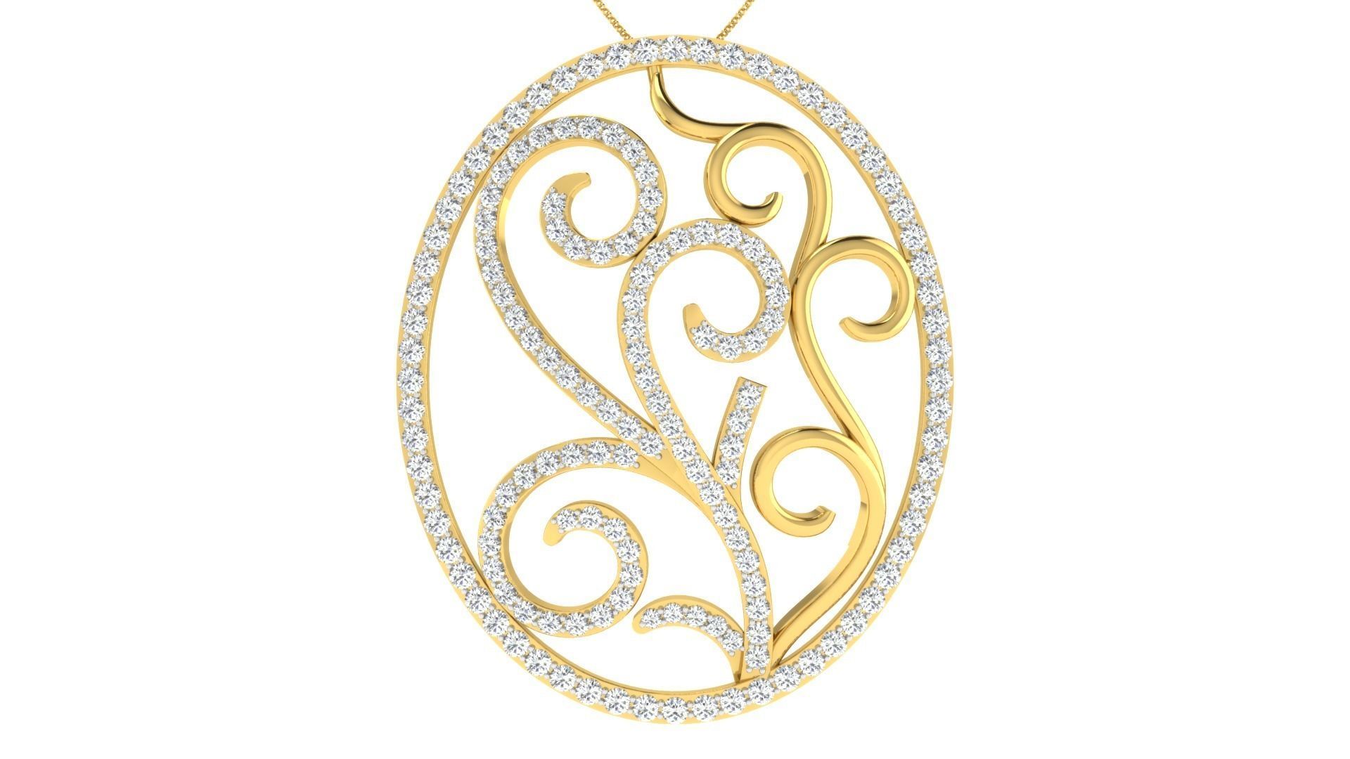 Pendants Earrings 3dm STL OBJ FBX Render Details 3D print model_13