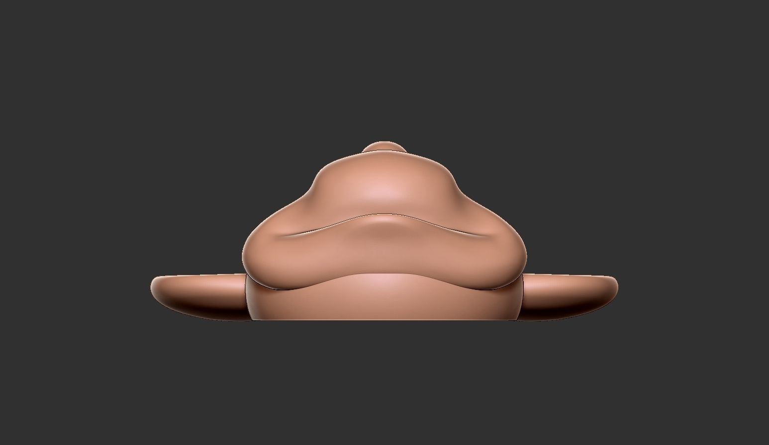 Mickey mouse pendant 3D print model_8